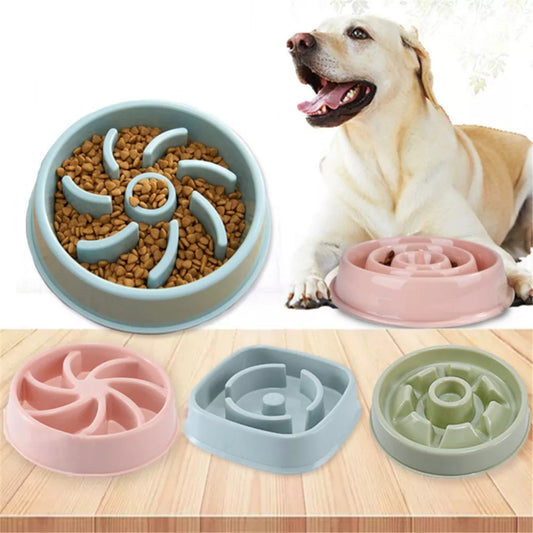 Eat Slow Dog Bowl Slow Feeder Bath Pet Supplies Pet Accessories Dog Slow Feeder