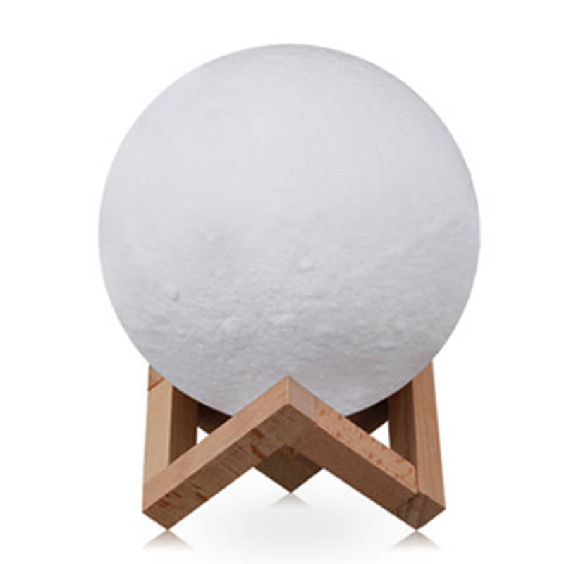 Portable 800Ml Cool Mist Humidifiers Aroma Oil Diffuser Mini 3D Moon Lamp