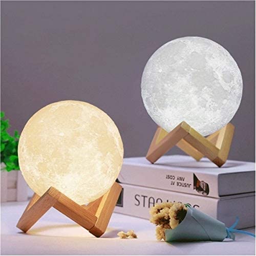 Portable 800Ml Cool Mist Humidifiers Aroma Oil Diffuser Mini 3D Moon Lamp